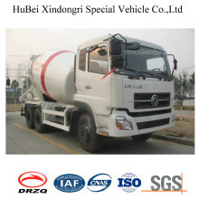 8cbm Dongfeng Euro 3 6X4 Concrete Mixer Transport Truck